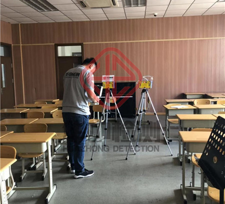 青島二中分校室內(nèi)空氣檢測(cè)